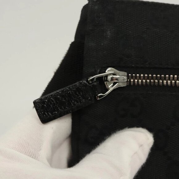 GUCCI GG Canvas Waist bag Black Silver - Picture 7 of 15